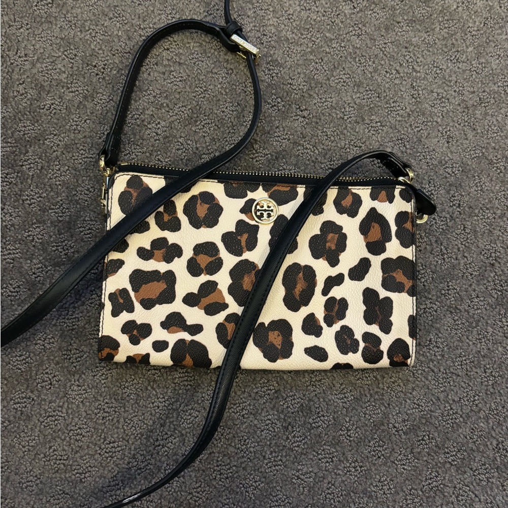 Tory Burch leopard handbag